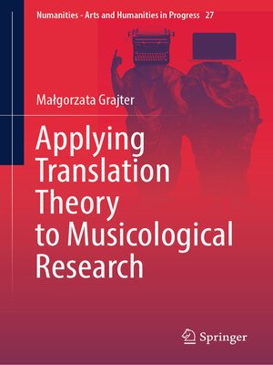 cover image of Applying Translation Theory to Musicological Research